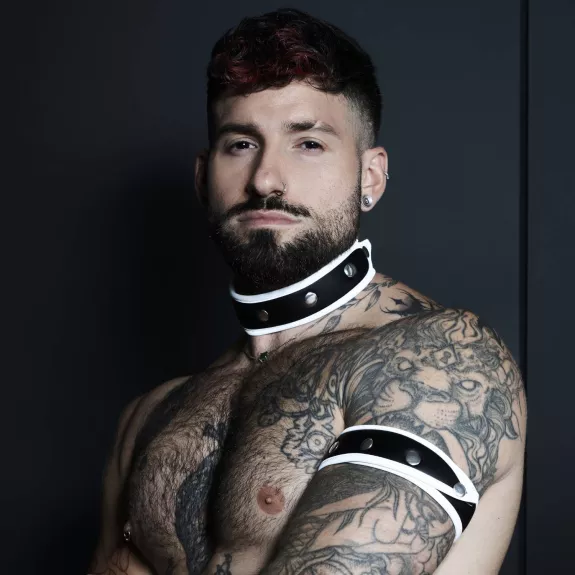 Neoprene Armband Black/White