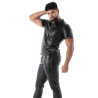 Men’s Kinky Zip-Up Vest | Sexy Vegan Leather – TOF Paris