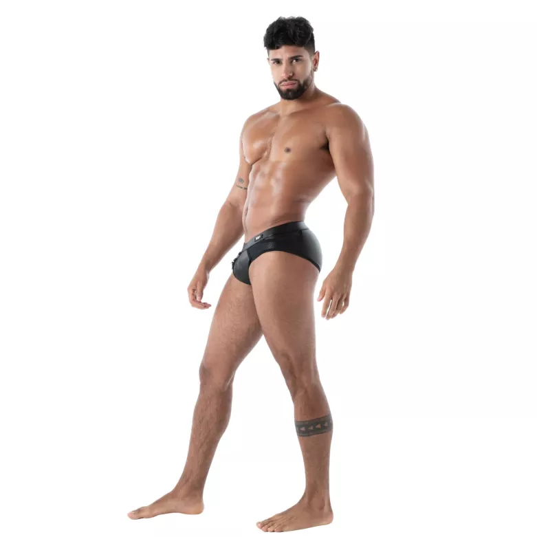 Slip Fermeture Éclair Sexy | Slip Zippé Intégral Kinky | TOF Paris
