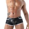 Kinky Full Zip Trunk Black White
