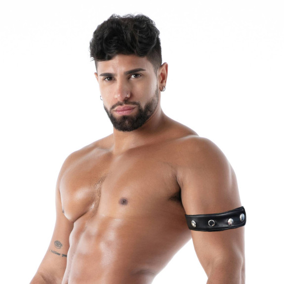 Brassard Homme Avec Poche Secrète | Brassard Kinky | TOF Paris