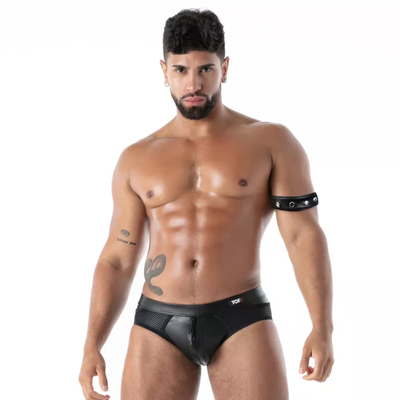 Brassard Homme Avec Poche Secrète | Brassard Kinky | TOF Paris