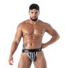 Jock Zippé en Latex Seconde Peau Noir | Fetishwear Premium | TOF Paris