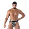 Jock Zippé en Latex seconde peau Noir