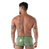 Boxer Latex Seconde Peau Kaki | Sexy Men’s Fetishwear | TOF Paris