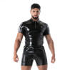 Polo en Latex seconde peau Noir