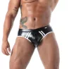 Bottomless Brief Latex Second Skin Black