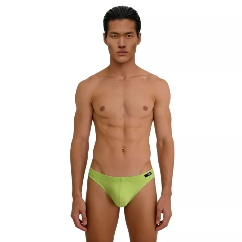 Bikini Mood Lime Green from the front