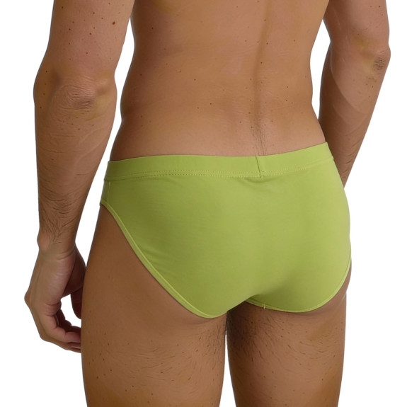 Mood Lime Green bikini zoom from back