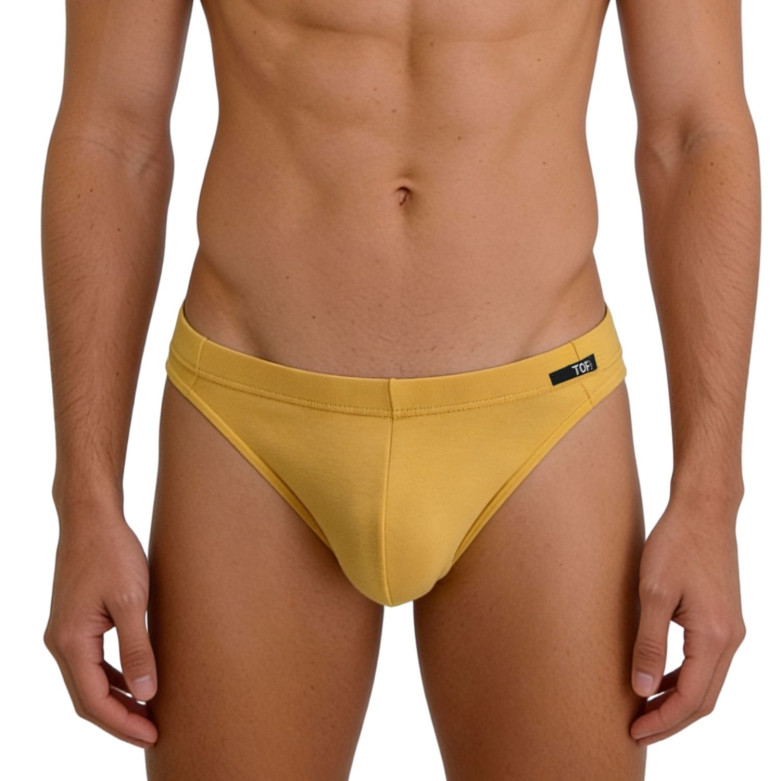 Bikini mood yellow zoom from front