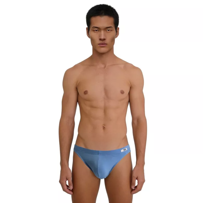 Bikini mood baby blue from front