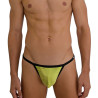 mini thong mood lime green zoom from front