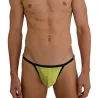 mini thong mood lime green zoom from front