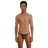mini thong mood brown from front