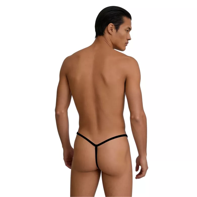 mini thong mood brown from back