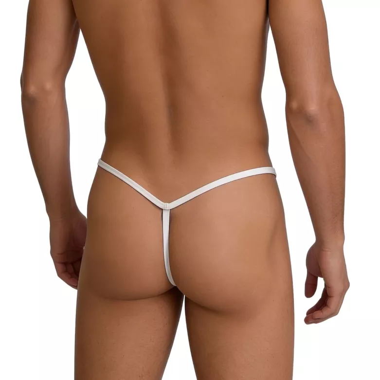 mini thong mood pink from back