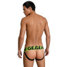 Jockstrap mood citron vert de dos