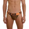 Jockstrap mood marron zoomer de face