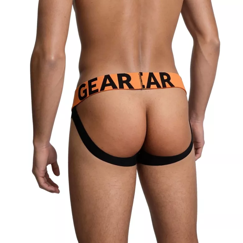 Jockstrap mood brown zoom from back