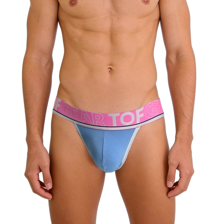 jockstrap mood bébé bleu zoomer de face