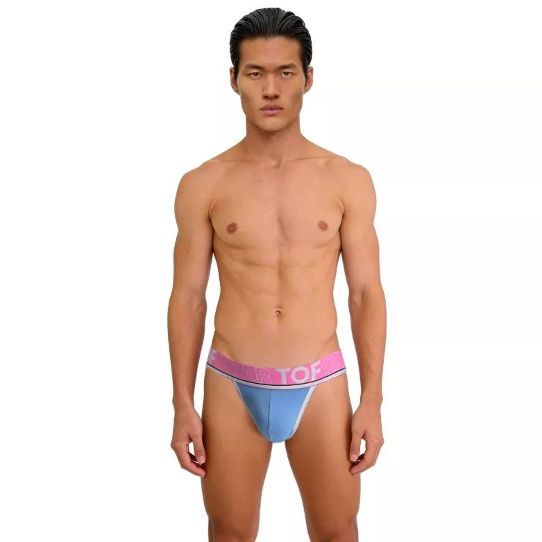 jockstrap mood bébé bleu de face