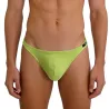G thong mood lime green zoom from front