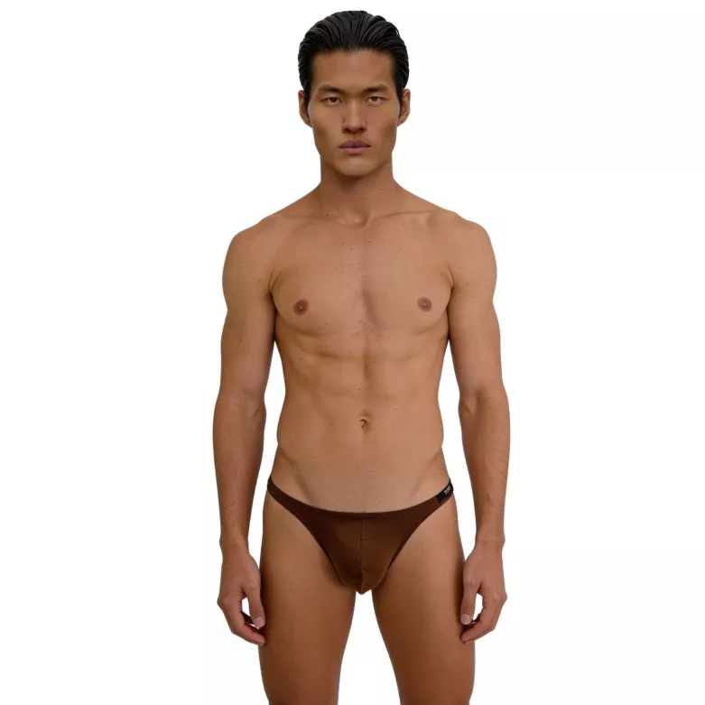 G thong mood brown from front