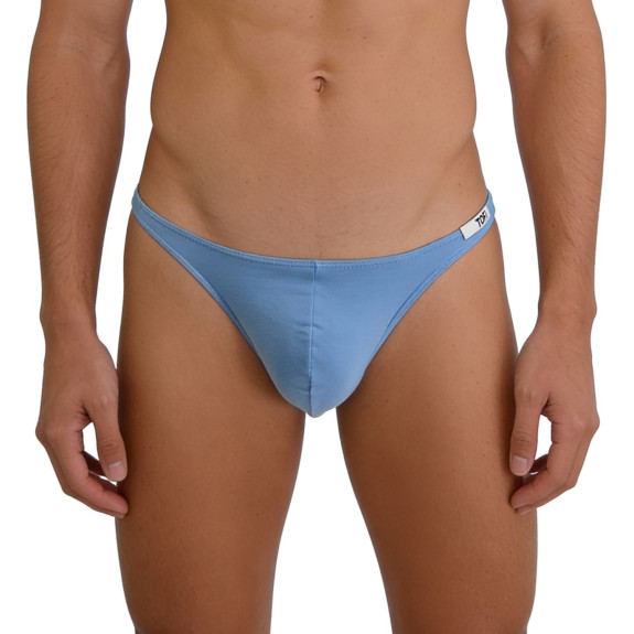 G thong mood baby blue zoom from front