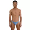 G thong mood baby blue from front