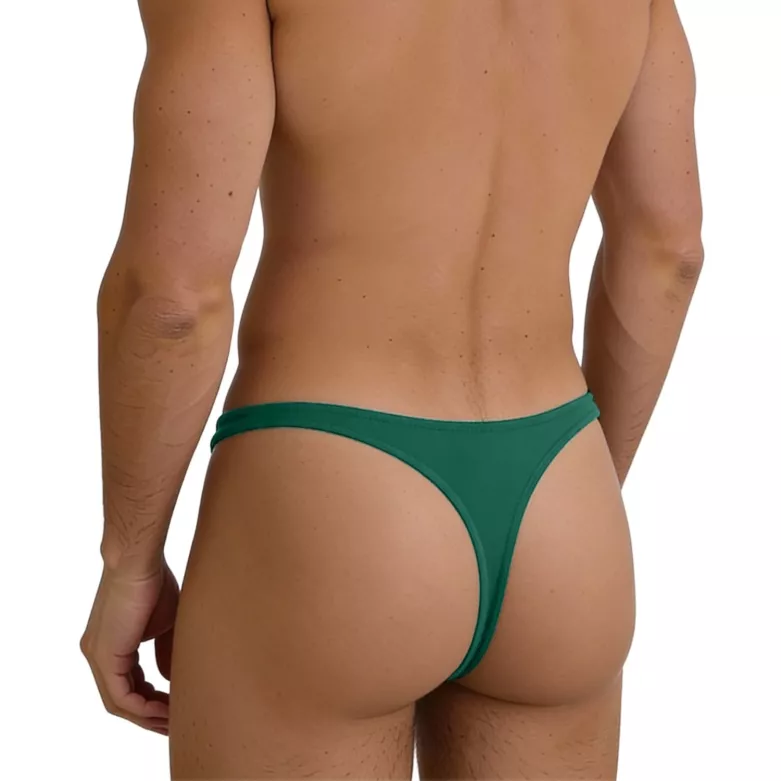 G thong mood green zoom from back