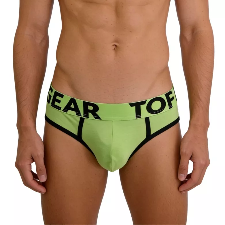 slip mood citron vert zoomer de face