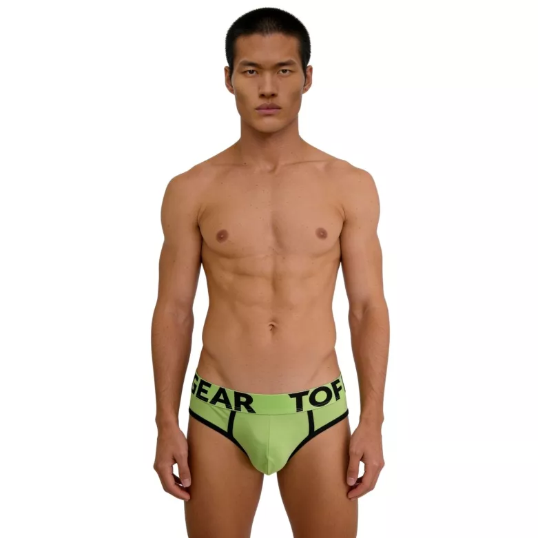 slip mood citron vert de face