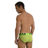Brief mood lime green from back