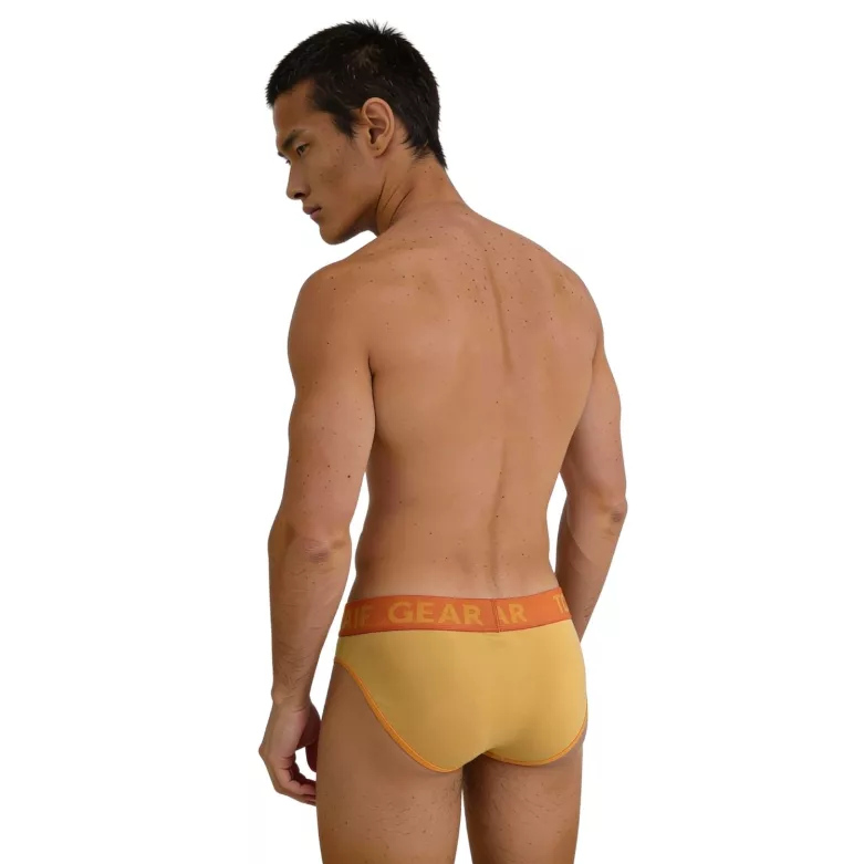 Slip mood jaune de dos