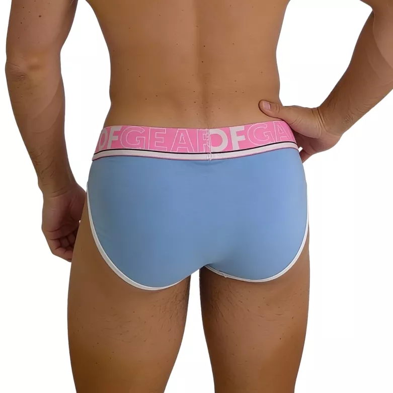 Slip mood bleu bébé zoomer de dos