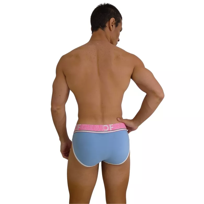 Brief mood baby blue from back