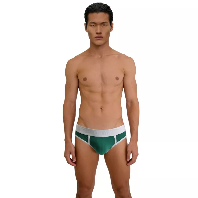 slip mood vert de face