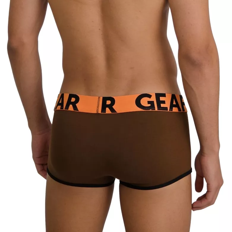 Boxer mood marron zoomer de dos