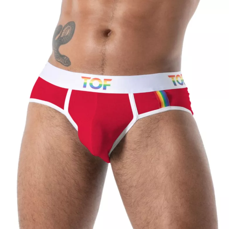 Brief Pride Joyful Red