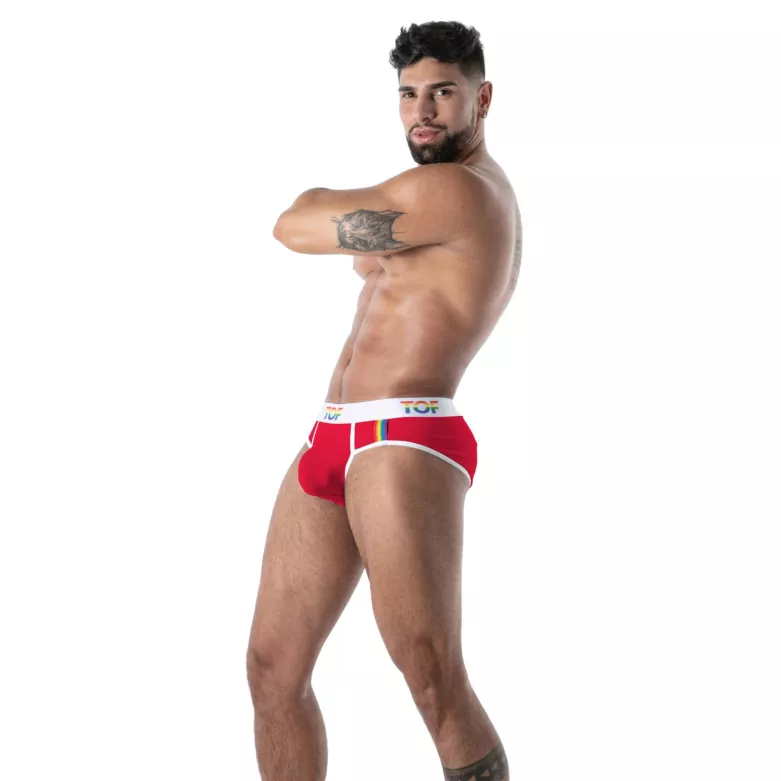 Brief Pride Joyful Red