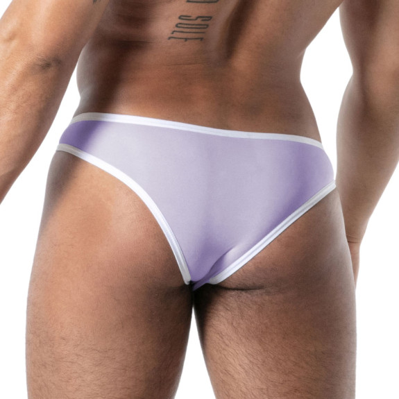 Mon Amour Microfiber MiniBrief Purple