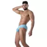 Slip en Microfibre Mon Amour Bleu