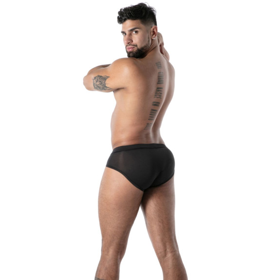 Mon Amour Microfiber Brief Black