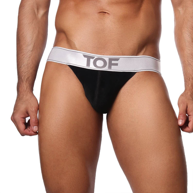 Vienna Jockstraps Black/White - TOF-PARIS.com