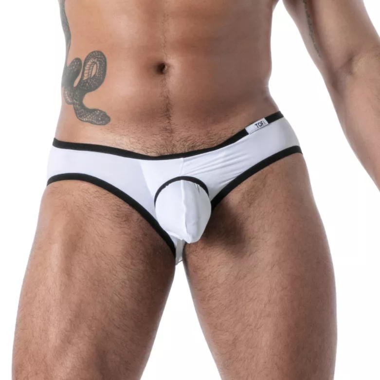 Mon Amour Microfiber Bottomless Brief | Sexy Underwear for Men | French Craftsmanship