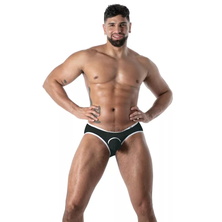 Mon Amour Microfiber Bottomless Brief | Men's Sexywear | French Craftsmanship