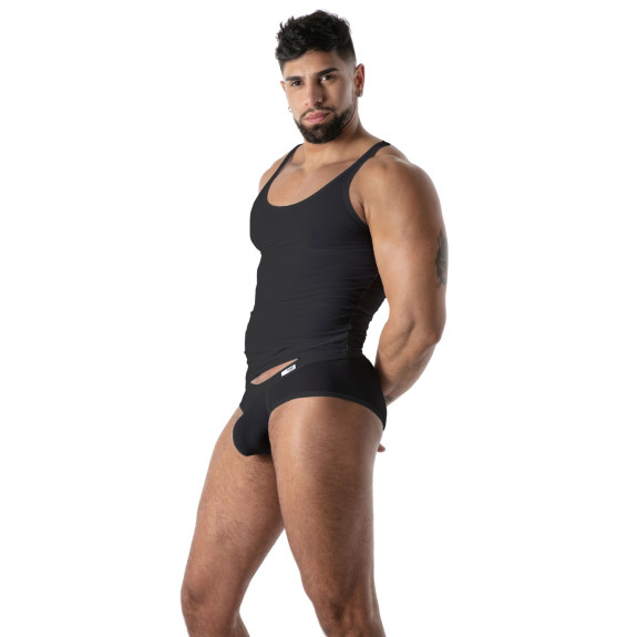 Mon Amour Microfiber Tank Top Black