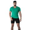 Colored V-Neck T-Shirt in Green - Men's Casual T-Shirts | TOF Paris