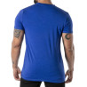 T-Shirt Coloré à Col V Bleu - Men's Casual Fashion | TOF Paris