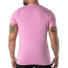 T-Shirt Coloré à Col V Rose - T-shirts homme tendance | TOF Paris